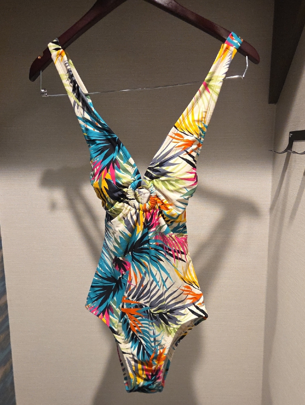 Shade & Shore Tropical One Piece Swimsuit